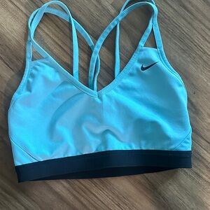 Nike Women's Sky Blue Sports Bra